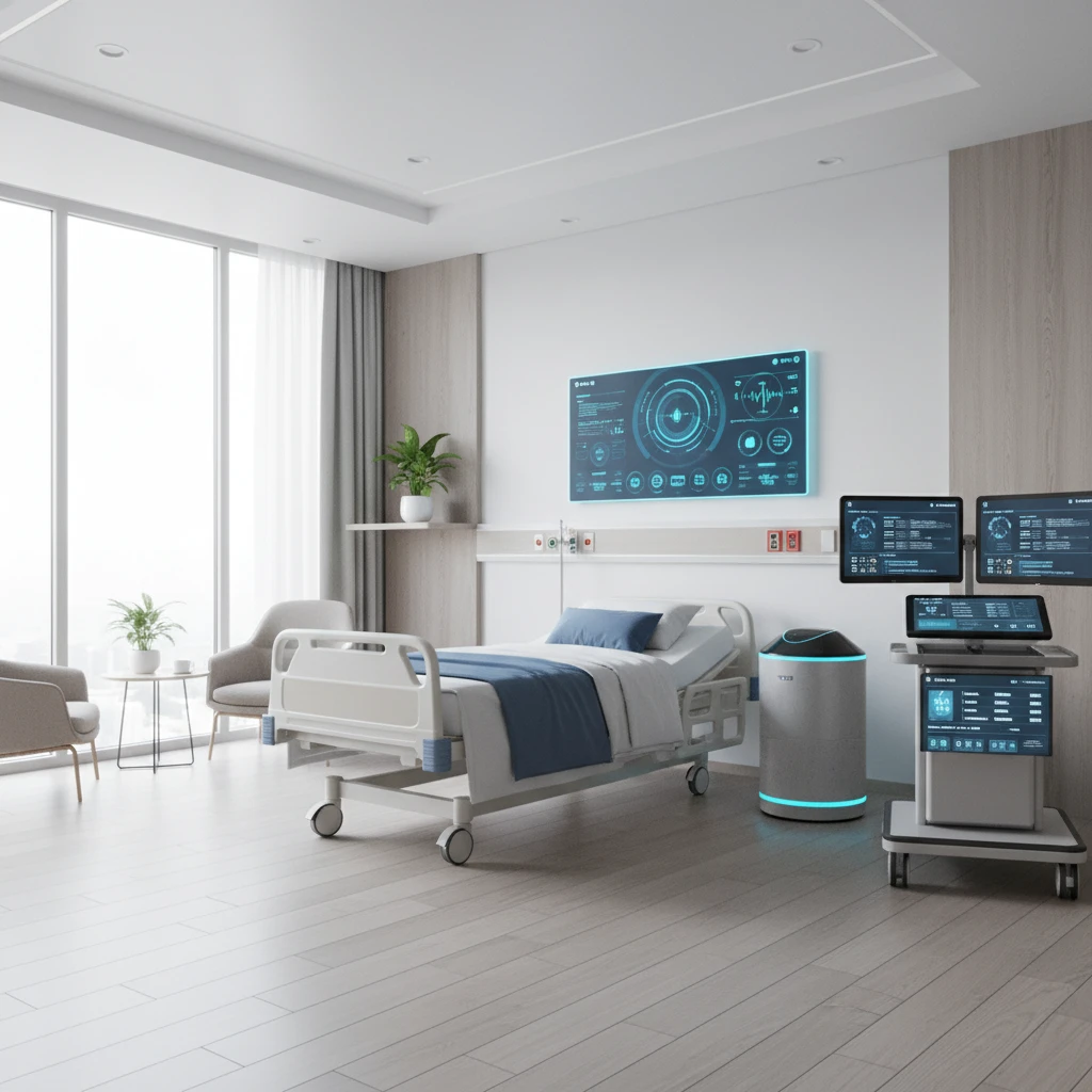 AI agent doctor trong phòng bệnh viện