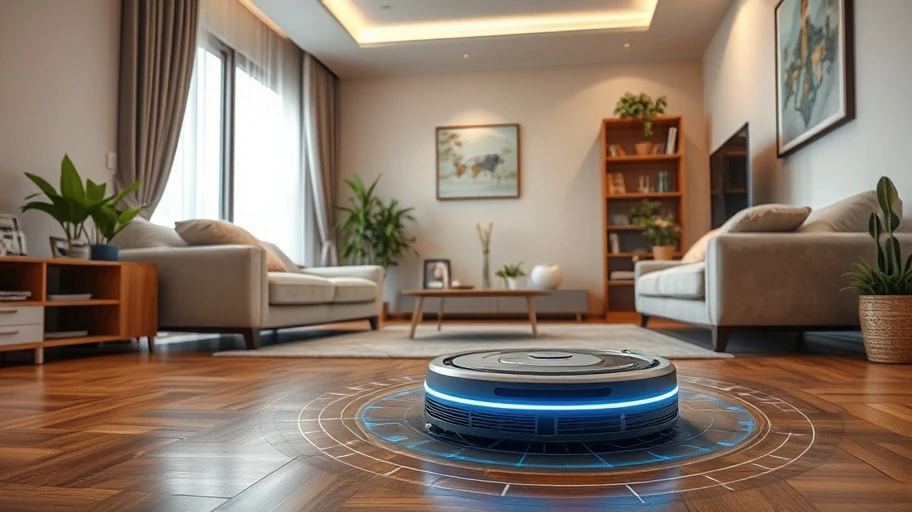 AI agent dựa trên mô hình trong robot hút bụi
