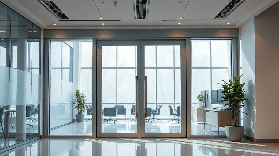 AI agent phản xạ đơn giản trong cửa tự động