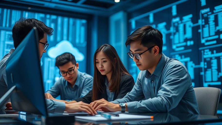 Ảnh công nghệ thúc đẩy chuyển đổi số