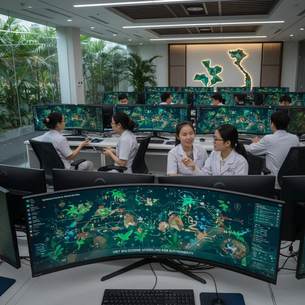 Biological simulations using agent-based models in Vietnam