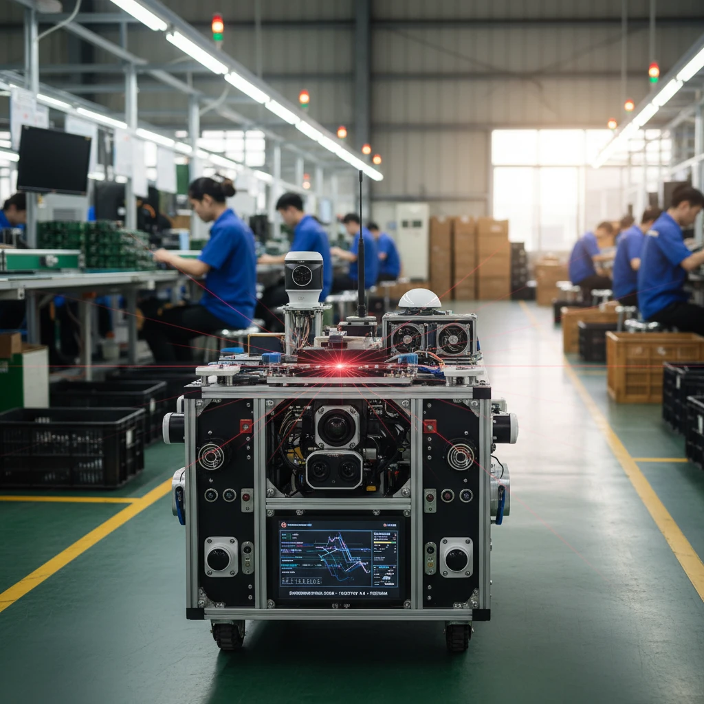 Cảm biến trên robot tự chủ