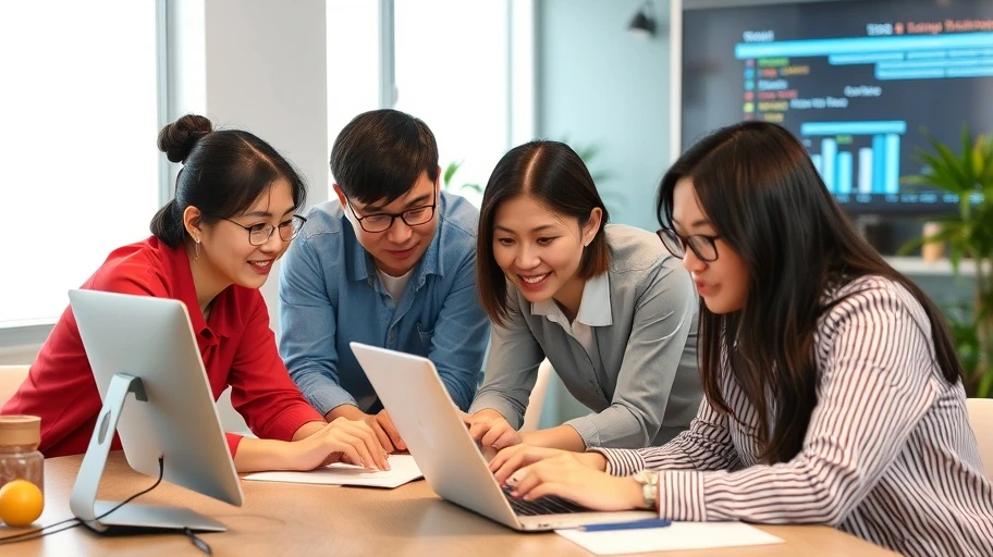 Chuyên gia công nghệ Việt Nam hợp tác trong môi trường số