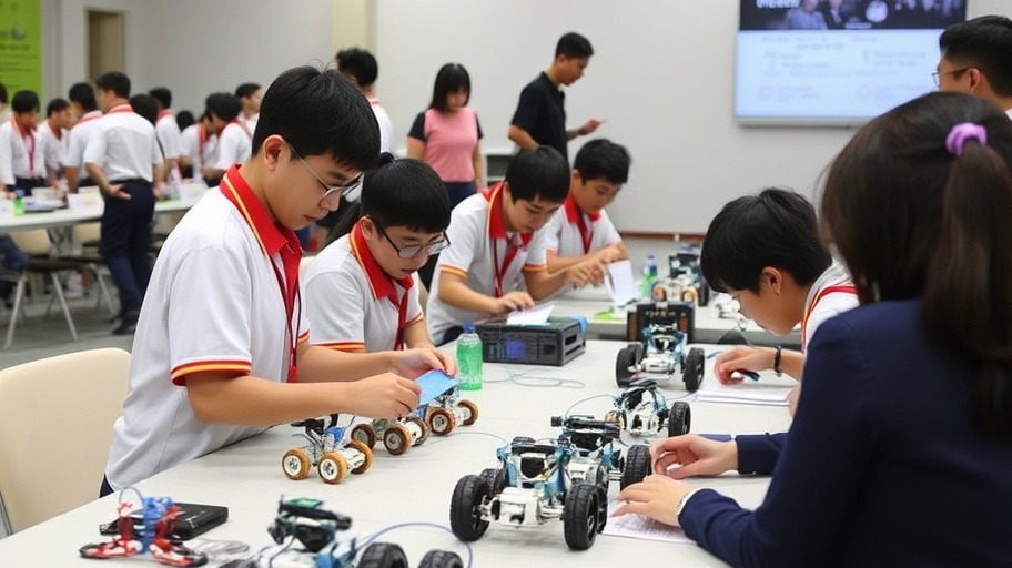 Cuộc thi AI và robot trẻ em do FPT tổ chức