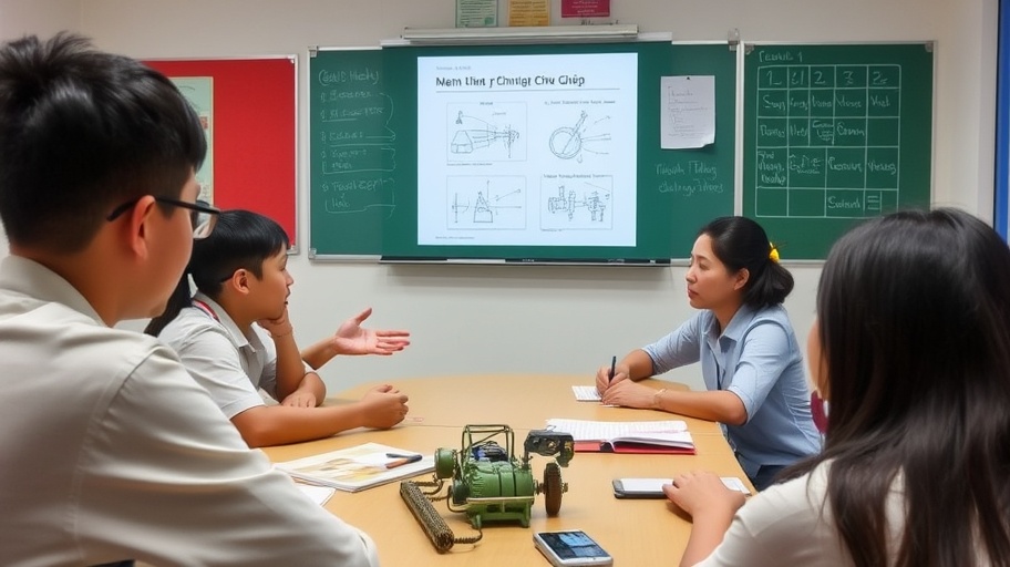 giáo viên dạy công nghệ cơ khí