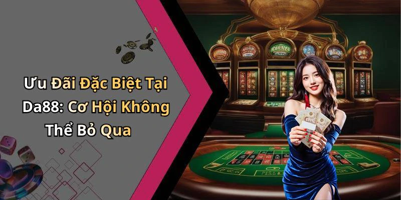 Ưu Đãi Đặc Biệt Tại Da88: Cơ Hội Không Thể Bỏ Qua