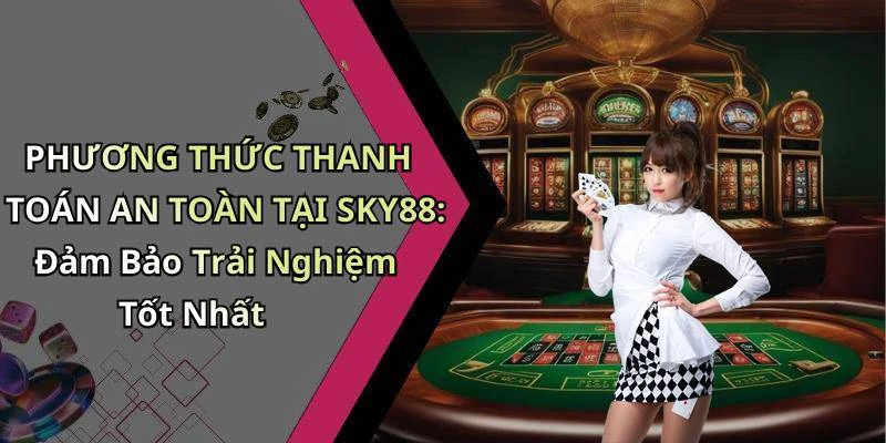 PHƯƠNG THỨC THANH TOÁN AN TOÀN TẠI SKY88: Đảm Bảo Trải Nghiệm Tốt Nhất