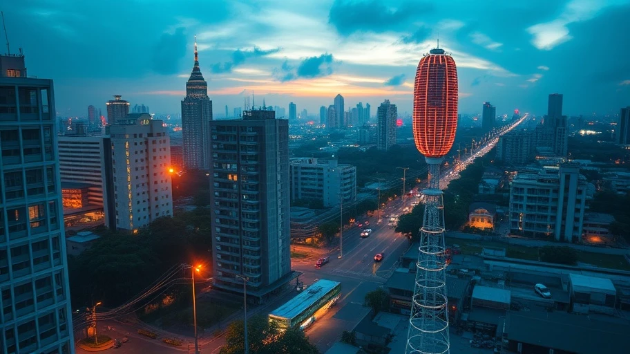 Hệ thống quản lý đô thị thông minh với IoT