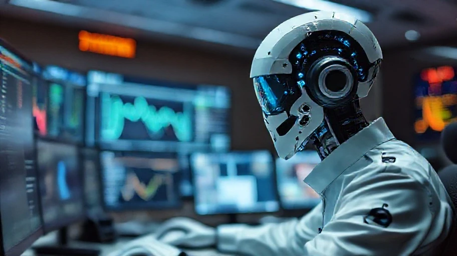 Hình ảnh Agentic AI trong phòng điều khiển