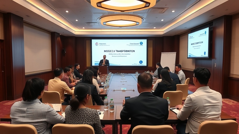 Hình ảnh hội thảo về chuyển đổi số MOOC