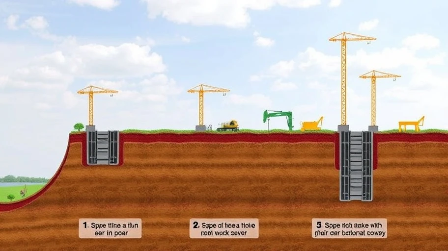 Hình ảnh quy trình thi công công nghệ Top Base