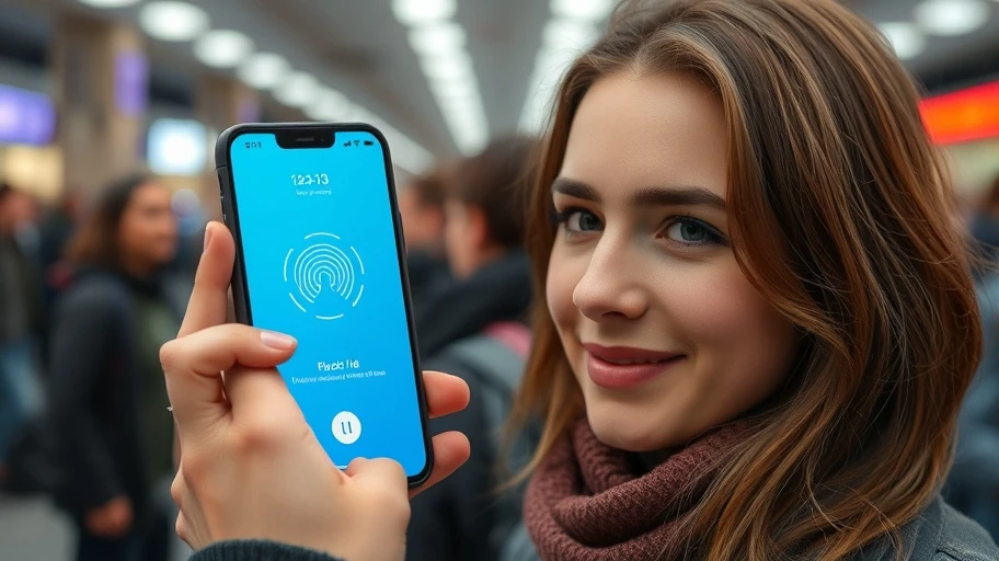 Hình ảnh tiện ích của Face ID trong cuộc sống
