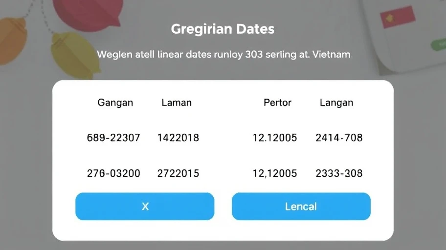 Hình ảnh ứng dụng chuyển đổi dương lịch sang âm lịch