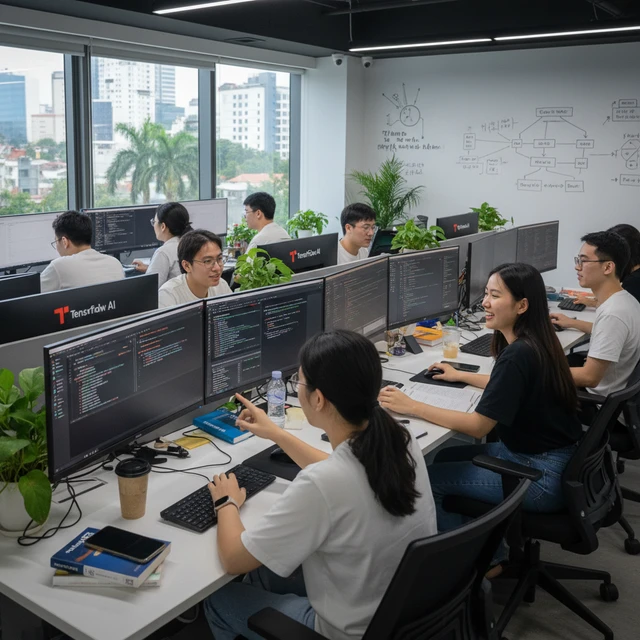 Hình ảnh về phần mềm TensorFlow tối ưu SEO