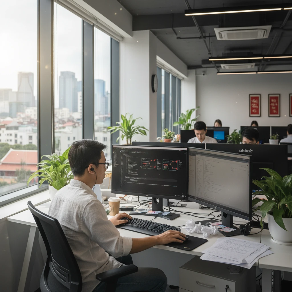 Lập trình viên phát triển kỹ năng cho ICO