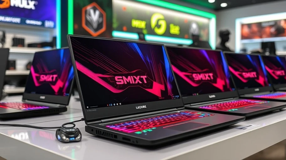 Laptop gaming với MUX Switch