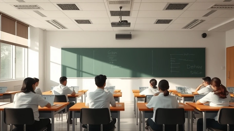 Lớp học hiện đại sử dụng AI