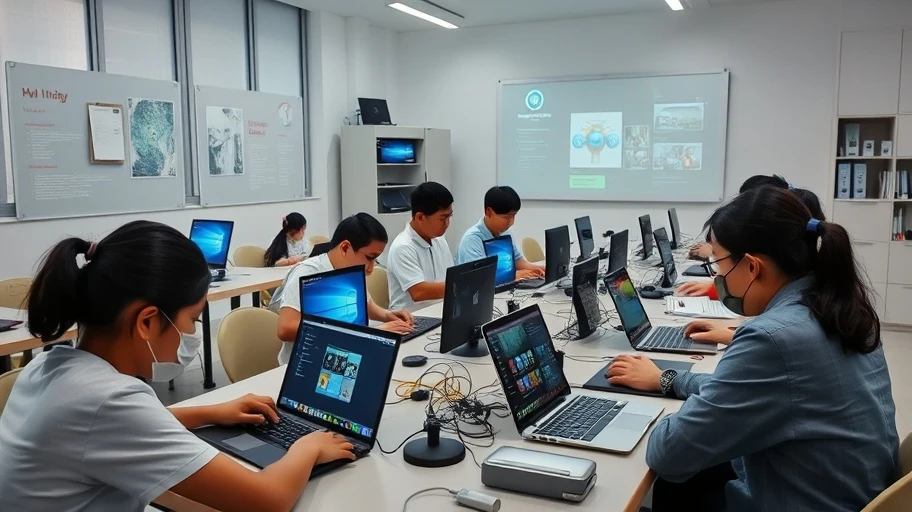 Lớp học trí tuệ nhân tạo tại UET