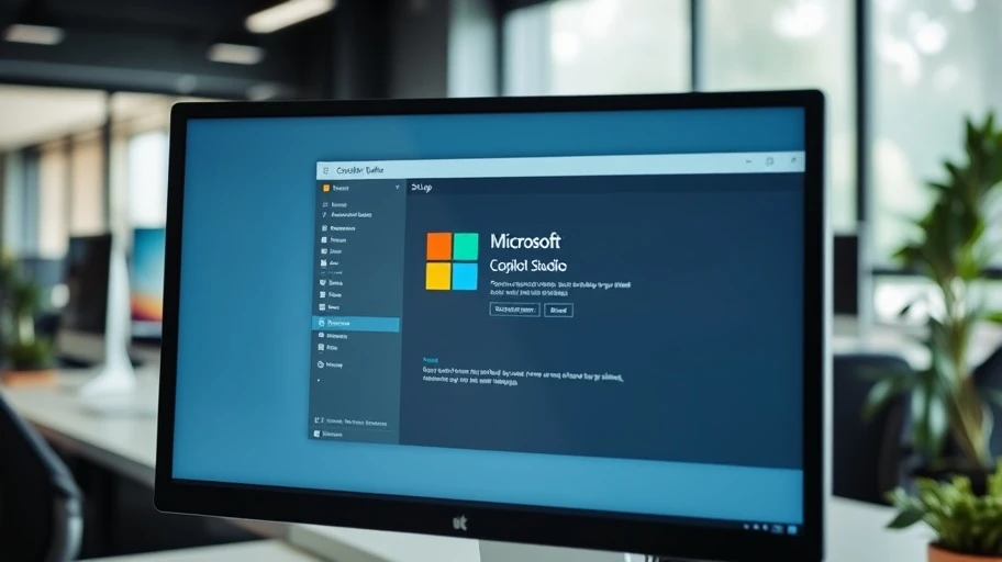 Màn hình cài đặt Microsoft Copilot Studio tại văn phòng Việt Nam