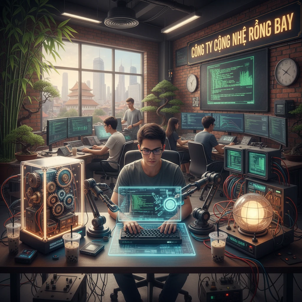 Máy lập trình Nicerbt và các công cụ lập trình khác.