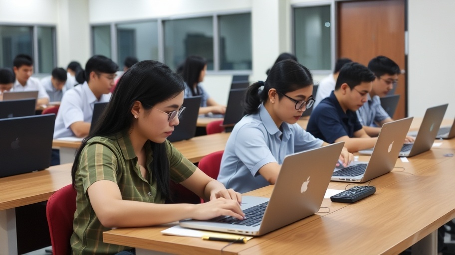 Mô hình học tập lập trình Java tại UIT