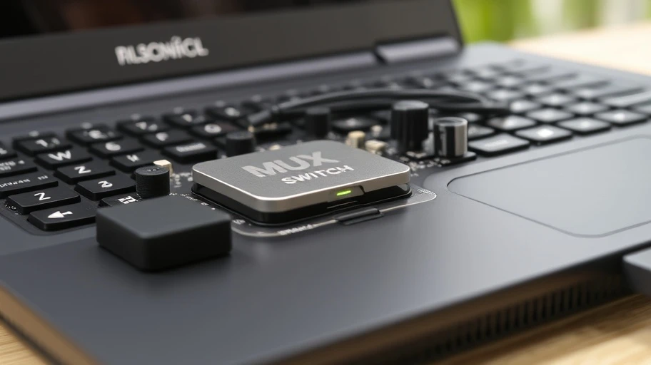 MUX Switch trên bo mạch chủ laptop