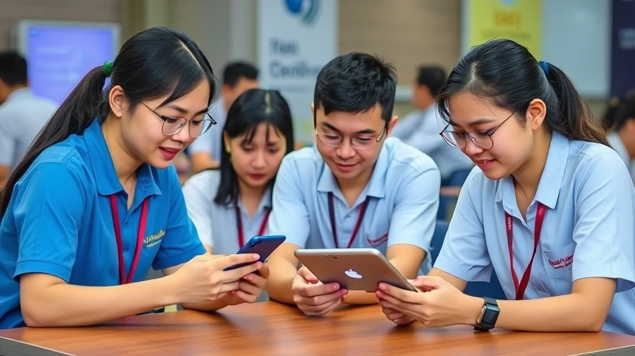 Người dân Việt Nam tham gia hoạt động liên quan đến chuyển đổi số.