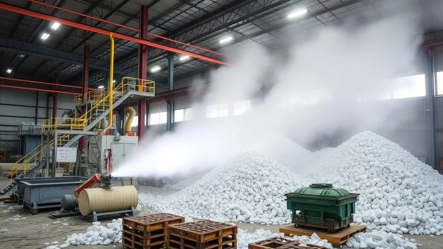Nhà máy sản xuất nhôm từ alumina của công nghệ Bayer