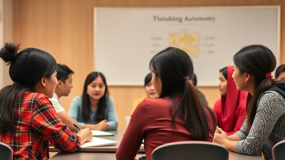 Nhóm học viên tại hội thảo tâm lý.