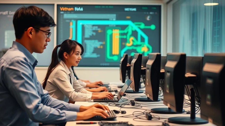 Phát triển dự án AI tại Việt Nam.