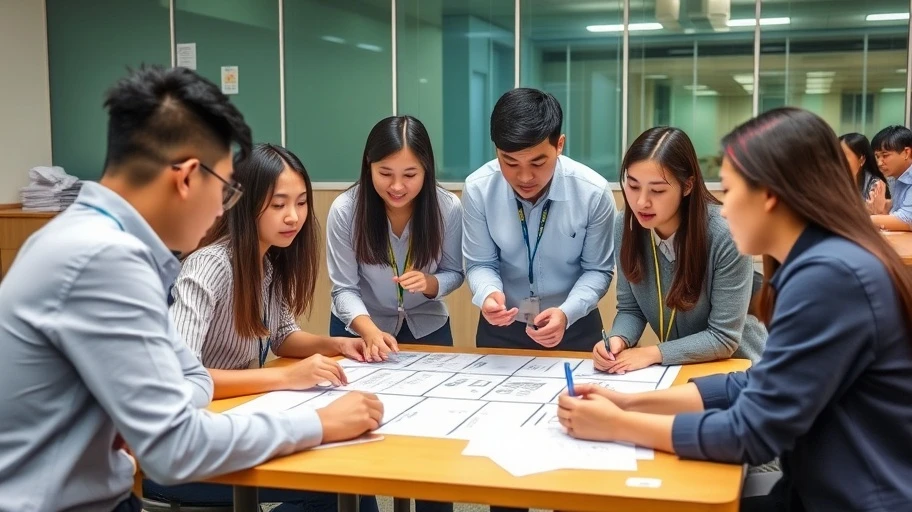 Sinh viên UFM học quản trị đổi mới