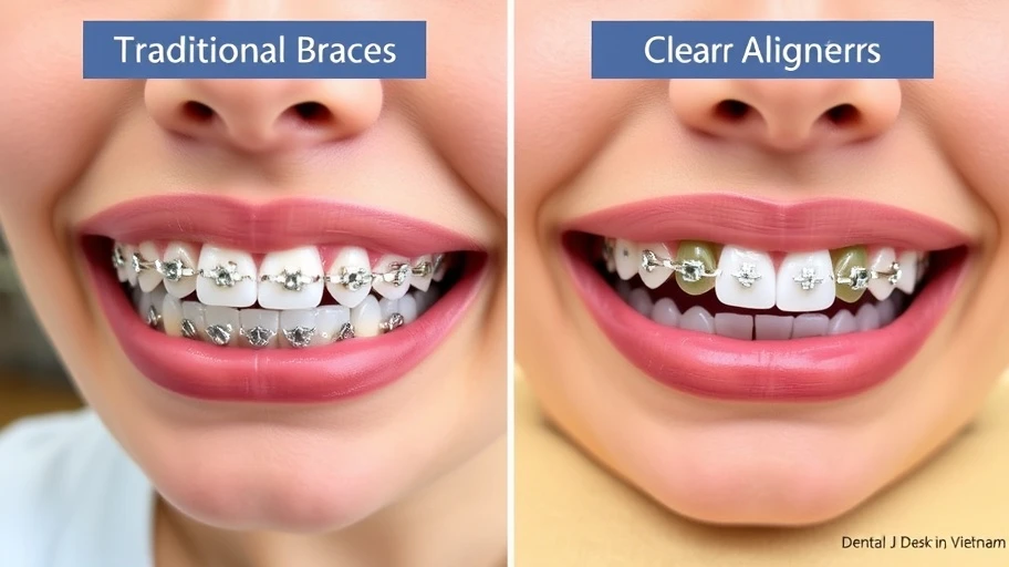 So sánh niềng truyền thống và niềng trong suốt Việt Nam