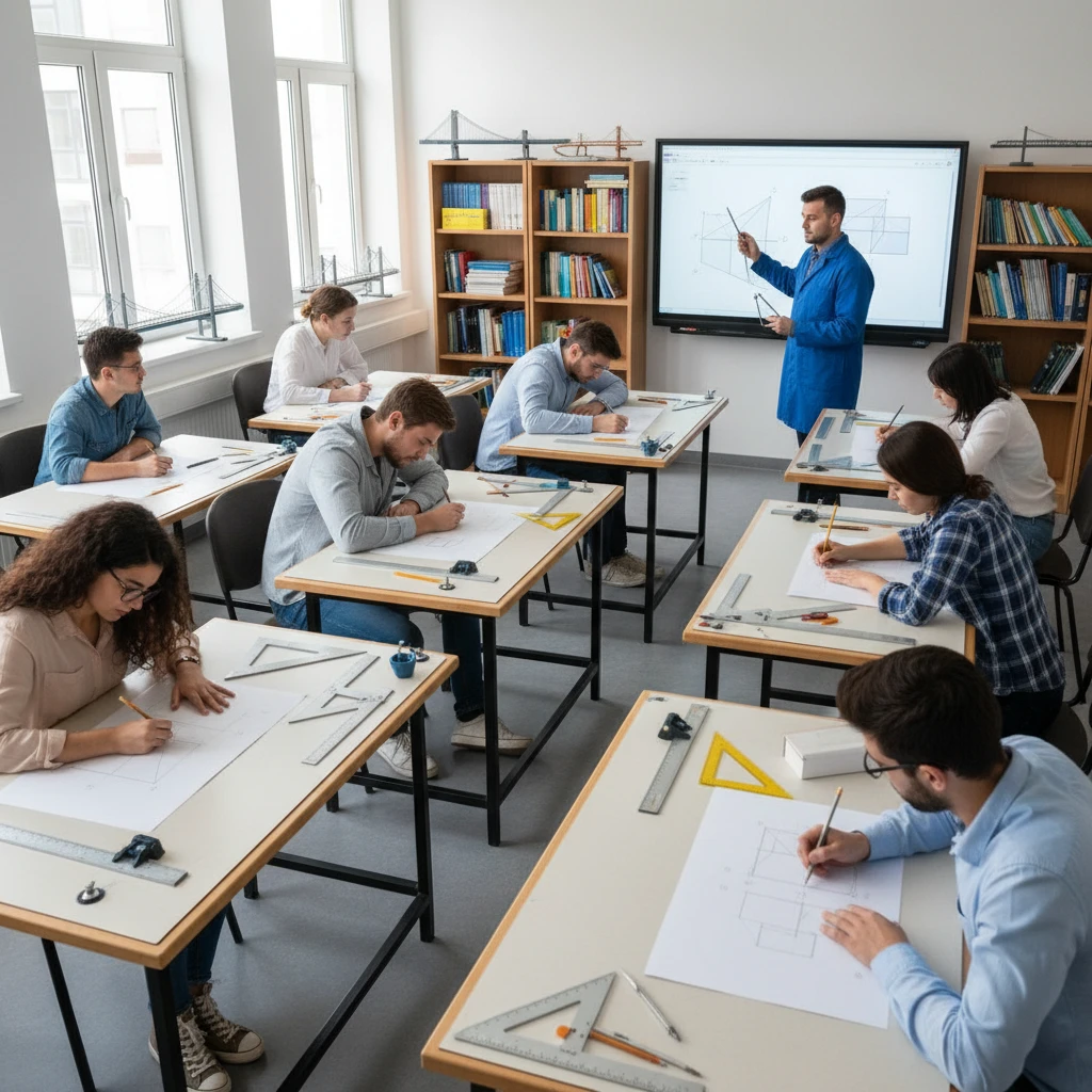 Thiết kế và vẽ kỹ thuật trong Công nghệ 8