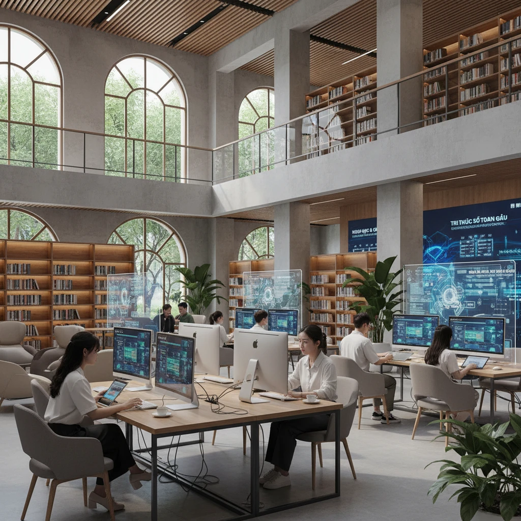 Thư viện hiện đại với tài liệu lập trình vật lý nhiệt