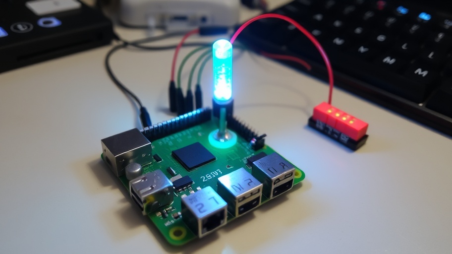 Thực hành dự án đầu tiên cùng Raspberry Pi Pico.