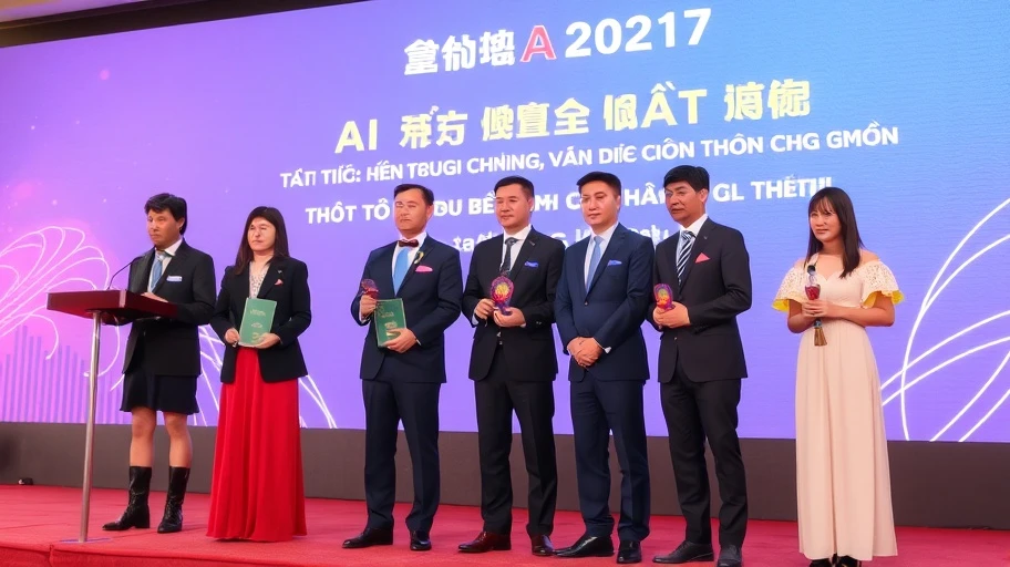 Trao giải cho dự án AI.