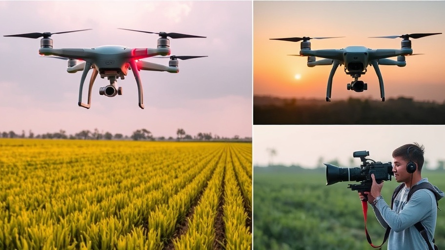 Ứng dụng của drone trong các lĩnh vực khác nhau