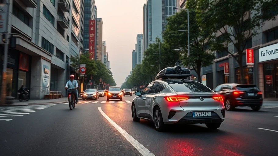 Xe tự lái sử dụng AI tại Hà Nội